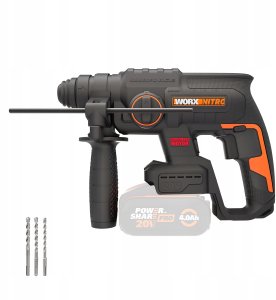 Młotowiertarka Worx Młotowiertarka WX381.9 SDS+ 4700 ud/min 1350 obr/min 7