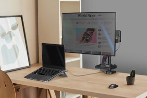 Onkron DESK MOUNT ACC ORGANIZER/BLACK A35-B ONKRON A35-B (4262392440147) 5