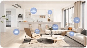 Oczyszczacz powietrza Xiaomi OCZYSZCZACZ POWIETRZA Xiaomi Air Purifier 4 Compact WiFi HEPA do 48m 20dB 8