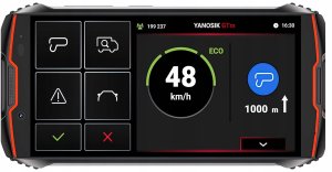 Nawigacja GPS Yanosik Komunikator drogowy Antyradar Asystent GTm 13