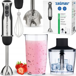 Blender Zelmer Blender ręczny Zelmer ZHB4572 1900W Rozdrabniacz Końcówka do ubijania 16