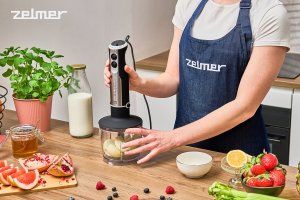 Blender Zelmer Blender ręczny Zelmer ZHB4572 1900W Rozdrabniacz Końcówka do ubijania 4