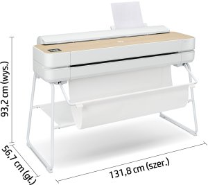 Ploter HP Ploter HP DesignJet Studio Steel 24-in Printer 5HB12C 15