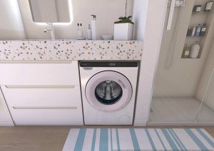 Pralka Candy ProWash 700 Mini 5 kg głębokość 44.8 cm 1200 apgr/min. - Pralka Velas z załadunkiem od przodu CW50-BP12307WU-S (8059019110394) 12