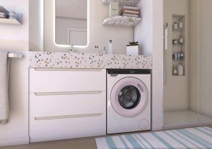 Pralka Candy ProWash 700 Mini 5 kg głębokość 44.8 cm 1200 apgr/min. - Pralka Velas z załadunkiem od przodu CW50-BP12307WU-S (8059019110394) 10