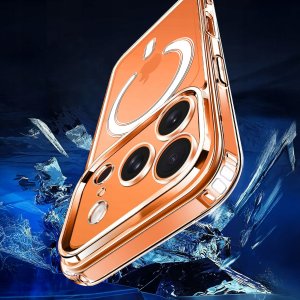 krainaGSM Etui Magnetyczne Przezroczyste do iPhone 17 Pro |do MAGSAFE CASE + Szkło 9H 5