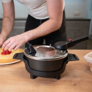 Remoska Prodiż Remoska P31F/01 2l Prima Glass Szklane okienko 400W 7