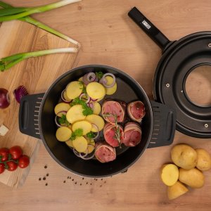 Remoska Prodiż Remoska P32F/01 4l Prima Glass Szklane okienko 580W 2