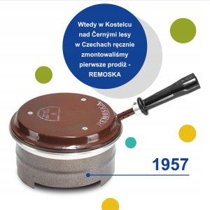 Remoska Prodiż Remoska T41/42 Tria Czarny Multi urządzenie kuchenne 610W 3,5/5 L 15