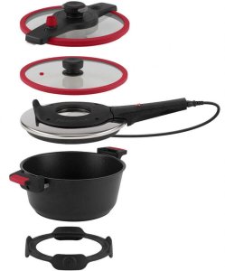 Remoska Prodiż T41/45 Tria Czerwony  610W 3,5/5 L 2