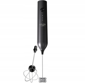 Spieniacz do mleka Adler Czarny 3