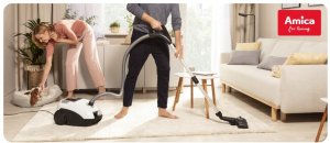 Odkurzacz Amica Odkurzacz bezworkowy Amica VM 3046 Bagio 900W 8