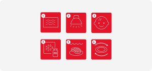 Kuchenka mikrofalowa Amica Kuchenka mikrofalowa Amica AMGF20E1GB 20l 700W 8