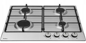 Płyta grzewcza Amica Płyta gazowa AMICA PGA6100BpR INOX 4palniki 12