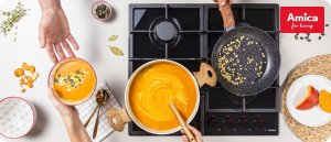 Płyta grzewcza Amica Płyta gazowa AMICA PGA6100BpR INOX 4palniki 10