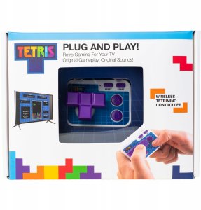 naszswiat Konsola Gra Tv Retro Arcade Tetris Plug & Play Bezprzewodowa Pad Kontroler / 320117 4