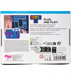 naszswiat Konsola Gra Tv Retro Arcade Tetris Plug & Play Bezprzewodowa Pad Kontroler / 320117 6