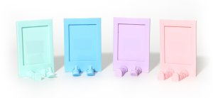 Ramka LoveInstant Ramka Stojąca Na Zdjęcia Instax Mini 99 41 12 11 Evo Liplay Zink 2x3 / Niebieski 4