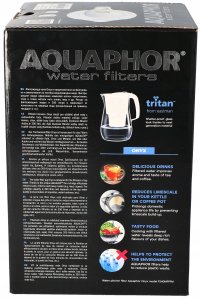 Dzbanek filtrujący Aquaphor Dzbanek Aquaphor Onyx black+3szt B100-25Maxfor MG+ 11