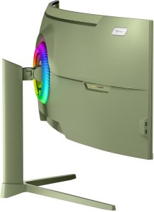 Monitor Arozzi Arozzi Nova 49 Curved monitor komputerowy 124,5 cm (49") 5120 x 1440 px Dual QHD LED Zielony 3