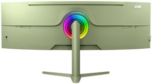 Monitor Arozzi Arozzi Nova 49 Curved monitor komputerowy 124,5 cm (49") 5120 x 1440 px Dual QHD LED Zielony 4