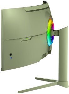 Monitor Arozzi Arozzi Nova 49 Curved monitor komputerowy 124,5 cm (49") 5120 x 1440 px Dual QHD LED Zielony 6