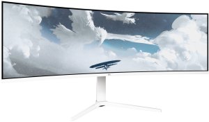 Monitor Arozzi Arozzi Nova 49 Curved monitor komputerowy 124,5 cm (49") 5120 x 1440 px Dual QHD LED Biały 2