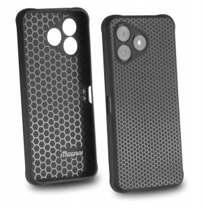 Megara Szkło Hybrydowe Do Hammer Blade Va 5G - 6.56" + Etui Silikonowe Czarne Tpu 2