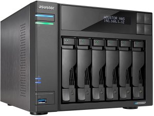 Serwer Asustor Asustor LOCKERSTOR 6 Gen2 NAS Desktop Intel® Celeron® N5105 8 GB DDR4 HDD ADM Czarny 2