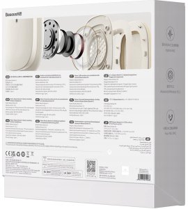 Słuchawki Baseus Słuchawki Baseus Bowie H1 ANC Nauszne Bluetooth 5.2 Czarne bezprzewodowe 11