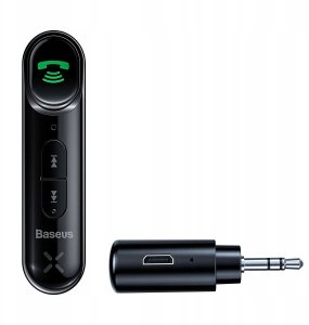 Transmiter FM Baseus Transmiter Bluetooth Baseus AUX 3.5mm QIYIN 145mAh Adapter Odbiornik 6