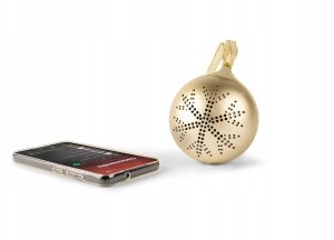 Głośnik BigBen Głośnik Bluetooth BigBen XMASBALLGOLD Świecąca bombka świąteczna Złota 3