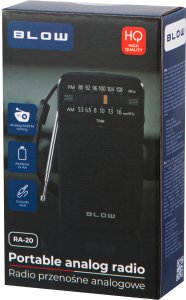 Radio Blow 77-560# Radio przenośne analogowe am/fm blow ra20 8