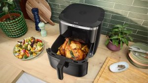 Frytkownica beztłuszczowa Bosch Air fryer frytkownica Bosch MAFS2671B 1800W 7,2l 15