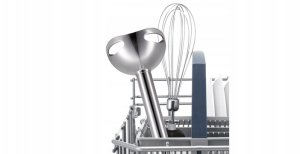 Blender Bosch Blender ręczny Bosch MSM66110 600W Turbo ErgoMixx 12