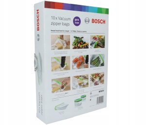 Worek do odkurzacza Bosch Zestaw worków próżniowych Bosch MSZV0FB3 3,8L oryginalny 12