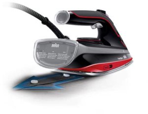 Żelazko Braun Żelazko parowe Braun SI5057RD 2700W Blokada kapania Prasowanie w pionie 5