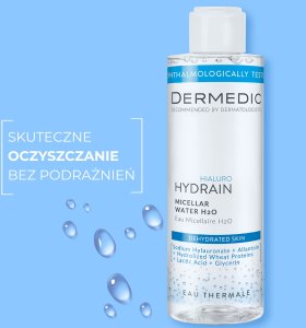 Dermedic DERMEDIC_SET Hydrain3 Hialuro płyn micelarny 2x500ml 6