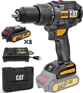Wiertarko-wkrętarka Caterpillar Bezszczotkowa Wiertarko-Wkrętarka udarowa CAT DX12 18V 65Nm 5