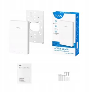Access Point Cudy Punkt dostępowy AP1300 AC1200 Dual Band Gigabit montaż ścienny 5