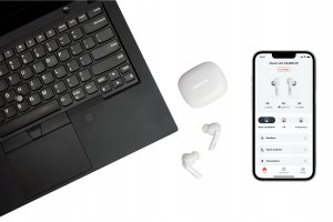 Słuchawki Denon Słuchawki bezprzewodowe Denon AH-C840NCW Dokanałowe Bluetooth 5.3 Białe 5