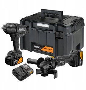 Zestaw elektronarzędzi Dewalt 18v xr zest dcf86 i dcg45 2x5ah dwxmcl 5