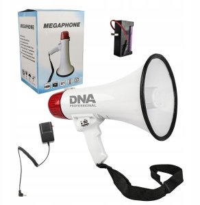 DNA Megafon szczekaczka wzmacniacz głosu syrena z akumulatorem bluetooth 30W 5