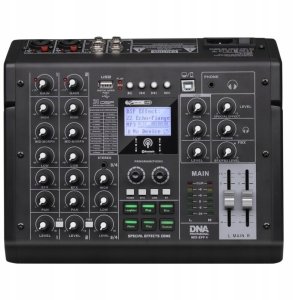 DNA DNA MIX-EFF 4 analogowy mikser dźwięku 4 kanały USB MP3 Bluetooth Phantom 5