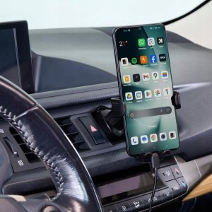 Dunlop UCHWYT NA TELEFON DO SAMOCHODU OBRACANY DUNLOP 6