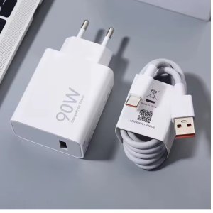Ładowarka Ugreen Ładowarka 90W + kabel USB-A do USB-C (1m) kompatybilna z Xiaomi/POCO/Redmi 5