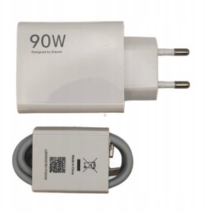 Ładowarka Ugreen Ładowarka 90W + kabel USB-A do USB-C (1m) kompatybilna z Xiaomi/POCO/Redmi 7