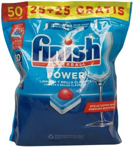 Reckitt Benckiser BENC FINISH TABLETKI  50szt (25+25 gr) POWER REGU& 2