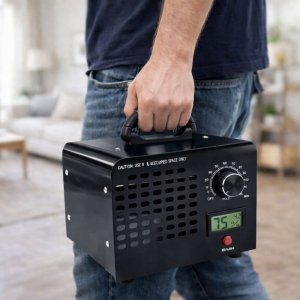 Lean Generator Ozonu LEAN 60000 MG Ozonator Do Pomieszczeń Wyświetlacz LCD Timer 10