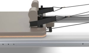 Toorx Reformer do pilatesu TOORX PTX8000 aluminiowy Moon&Sand komercyjny 3